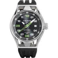 Locman Uhr Montecristo Automatik Ref.0537" in Schwarz | Gr.: