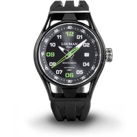 Locman Uhr Montecristo Automatik Ref.0537" in Schwarz | Gr.: