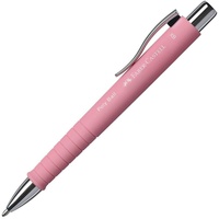 Faber-Castell Kugelschreiber POLY BALL Colous XB rosé, Schreibfarbe: blau,