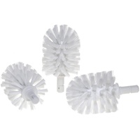 Keuco Ersatz Toiletten-Bürstenkopf, austauschbar, im 3er Set lose, 12,7x6,9cm,