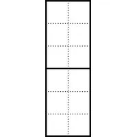 Siedle Kombirahmen KR 611-6/2-0 DG