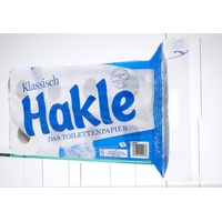 Hakle Toilettenpapier Klassisch 3-lagig, 8 Rollen