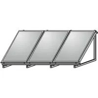 WOLF-Garten Wolf AluFlex-U Aufstellgerüst Hochformat für 3 Kollektoren F3-1-1/CFK-1