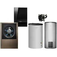 Buderus WLW196i-8 AR E Logaplus Wärmepumpen-Paket mit Warmwasserspeicher SH290