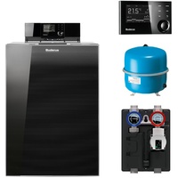 Buderus Paket K79S Öl-Brennwertkessel Logaplus KB195i 25 kW Bedieneinheit