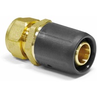 Pipetec Steckfitting Übergang auf 15 mm Kupferrohr Schraubanschluss