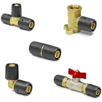 Pipetec Steckfitting Winkel 16 x 2 auf 1/2" AG