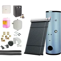 WOLF-Garten Wolf Solaranlage mit CRK Röhrenkollektoren und 300, Liter