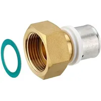 Heima24 Press-Verschraubung 1'' IG Aluminium