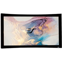 Elite Screens Lunette CURVED - GEBOGENE RAHMENLEINWAND/138/geeignet für: normalen