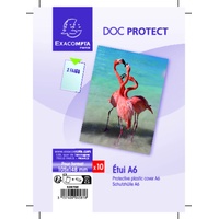 Exacompta Packung (mit 10 Schutzhüllen, für Ihre Dokumente DIN