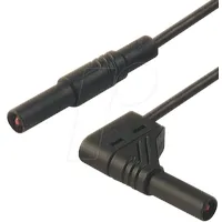 Hirschmann MLS WG 25/1 sw Sicherheits-Messleitung Lamellenstecker 4 mm