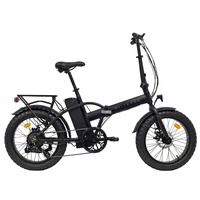 VILLETTE le Gros, E-Fatbike, Klapprad, 7-Gang, schwarz