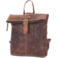 The Skandinavian Brand Leder Rucksack braun : 35-braun Farbsortierung: