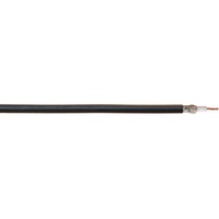 Bedea 22610911 Koaxialkabel Außen-Durchmesser: 5.35mm Schwarz 100m