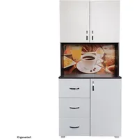 Hti-Living Küchenbuffet Blanca 80 x 180 x 40 cm