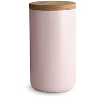 Springlane Keramik Vorratsdosen mit Holzdeckel Sweet Scandi, Kautschukholz-Deckel, Aufbewahrungsdosen,