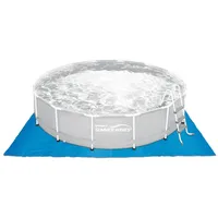 Summer Waves Pool Bodenplane Bodenschutzfolie blau