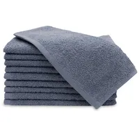 ZOLLNER Gästehandtuchset 10-tlg. grau