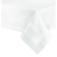 ZOLLNER Tischdecke weiß Textil, 140x240 cm Wohntextilien, Tischwäsche Tischdecken