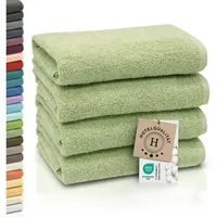 ZOLLNER Handtuchset 4-tlg. grün