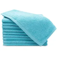 ZOLLNER Gästehandtuchset 30 x 50 cm blau 10 St.