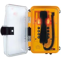 Fhf Funke+Huster Telefon wetterfest, gelb InduTel-LED, 11264506
