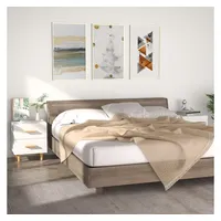 VidaXL Nachtschrank 40 x 35 x 47,5 cm Weiß
