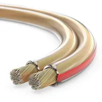 Sonero Lautsprecherkabel 2x1,5mm2, CCA 30,0m, transparent