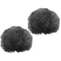 Rycote 065501 Windschutz für Lavalier Windjammer Black 2-Pack)