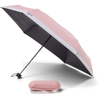 Pantone Pantone, Taschenschirm inkl. modischem Reise-Etui, Light Pink 182