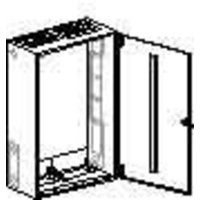 ABN S26 Wandgehäuse schutzisoliert IP43 BxHxT: 550x950x210mm