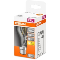 Osram LED Star klare Filament LED Lampe, B22d Sockel,