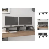 VidaXL Monitorständer Grau