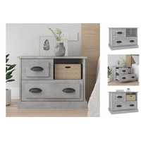 VidaXL Nachttisch Betongrau 60x39x45 cm