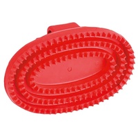 Kerbl Gummistriegel oval, Hartgummi,