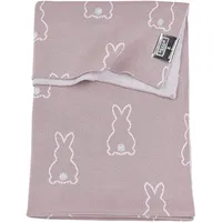 Meyco Baby X MrsKeizer Rabbit Babydecke, gestrickte Wiegedecke (aus