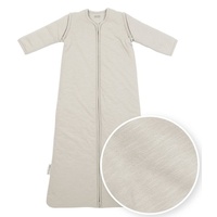 Meyco Baby Slub Babyschlafsack mit abnehmbaren Ärmeln Greige 70cm