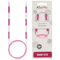 KnitPro Smartstix Rundstricknadeln 40" (100cm) | 4,5mm