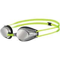 Arena Tracks Mirror Anti-Fog Wettkampf Schwimmbrille für Kinder, Schwimmbrille