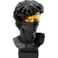 Kare DESIGN Deko-Objekt David Eyes 30 cm Polyresin Schwarz