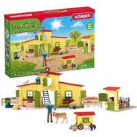 Schleich Farm World Farm mit Hühnerstall und Pferdestall