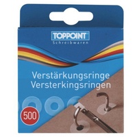 Preisknacker Stylex Schreibwaren Etiketten 500 Lochverstärkungsringe Verstärkungsringe