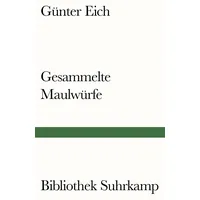 Suhrkamp Gesammelte Maulwürfe Bibliothek Suhrkamp