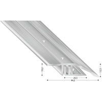 Kügele STS44 SD 100 Schrägprofil 1000 sand eloxiert