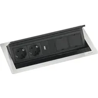 EVOline Flip Top Push DATA USB L Edelstahl