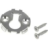 Grundmann UWG-Verbinder, ø 30 mm, Einlasstiefe 4,5 mm, Stahl