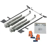 Vasalat BLUM MOVENTO BLUMOTION Schubladenschienen, 420mm 40kg mit Seitenstabilisierung