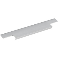 Furnipart Griffleiste TRIM Länge 1195 mm, Aluminium Edelstahl Effekt