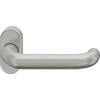FSB Rahmentürdrücker 97 0625 Hochhaltefeder ovale Rosette Edelstahl matt